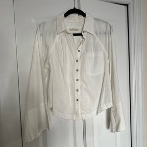 NWT We The Free Wide Sleeve Button Up